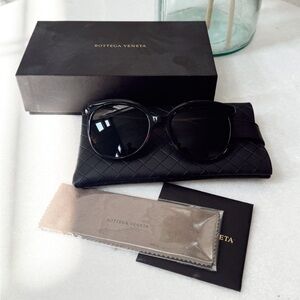 Bottega Veneta tortoise sunglasses